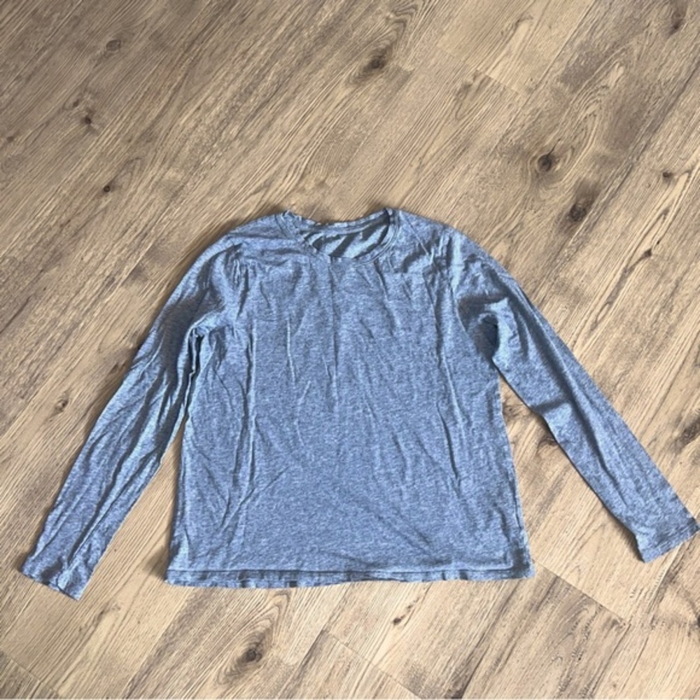 Women’s Time and Tru Large Gray Long Sleeve Top